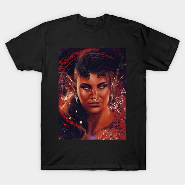 The Red Hellion T-Shirt by Zanephiri